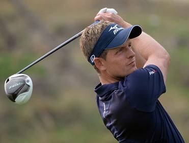 Luke Donald, still in front at the Nedbank
